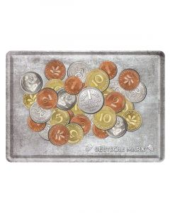 Nostalgic-Art Metal Card Pfennig 10x14x0.3cm