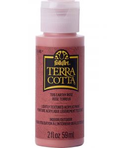 Plaid FolkArt Terra Cotta Paint 59ml Earthy Rose
