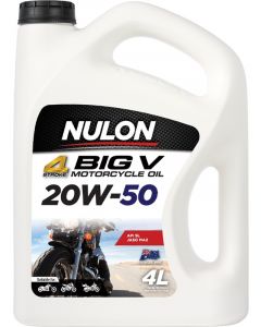 Nulon 4 Stroke Big V 20W-50 Motorcycle Oil 4L