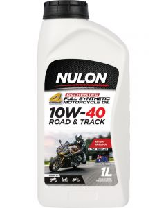 Nulon 4 Stroke Full Synthetic Road & Track 10W-40 Motorcycle Oil 1L