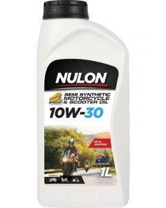 Nulon Semi Synthetic 10W-30 Motorcycle & Scooter Oil 1L