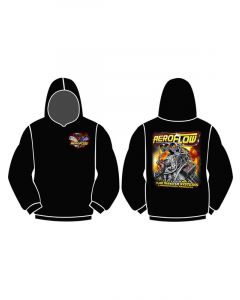 Aeroflow Nitro Hemi Black Hoody Small