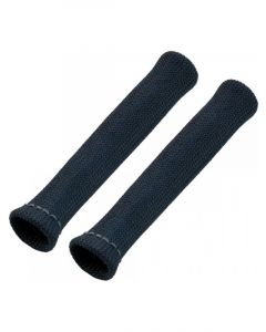 Heatshield Spark Plug Insulation Boot Black Set 2 Universal 1"In ID