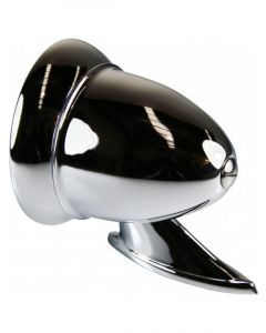 TFI Racing 4" Chrome Bullet Guard-Door-Fender Mount Classic Sports Car