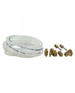 TFI Racing Automotive Boost Gauge Fitting Kit with Nylon Hose
