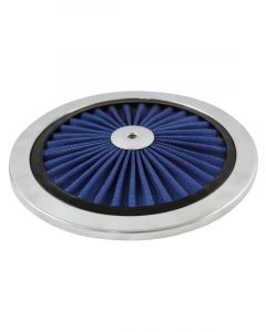 TFI Racing Extraflow Blue Chrome Air Filter 9" Top only Cotton