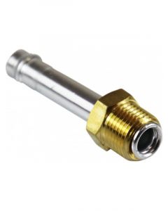 TFI Racing Fuel Fitting Straight 3/8 Inch OD Tube 5/8 Inch UNF Thread
