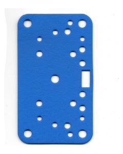 TFI Racing Holley Carburettor Gasket Rear Bowl Squarebore Vac Blue