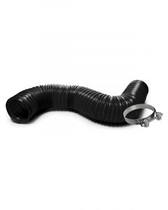 TFI Racing Memorex Black Air Intake Duct Hose 76mm ID x 90cm Long