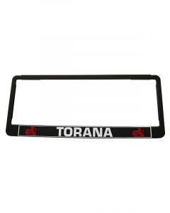 TFI Racing SINGLE Torana Polymer Number Plate Frame For 6 Digit Plate