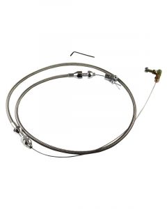 TFI Racing Throttle Cable Assy Kits Fit Carb EFI Braided 36" Long