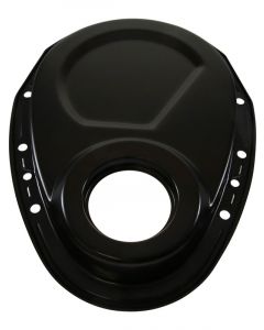 TFI Racing Timing Cover SBC 283-305-327-350-400 Engines Black Steel
