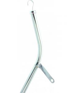 TFI Racing Transmission Dipstick Tube Fits GM Turbo 400 TH400 Chrome