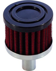 TFI Racing Vent Tube Breather Crankcase 5/8"16mm Black Top Blk Element