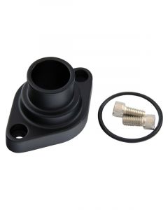 TFI Racing Water Neck Chevrolet Small + Big Block Straight Black Alloy