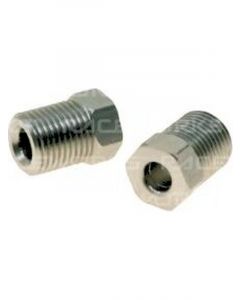 Raceworks Invert Flare Tube Nut M10X1.0 S Less Pack of 2