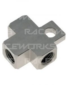 Raceworks M10X1.0 Inverted Female Tee Mount Tab