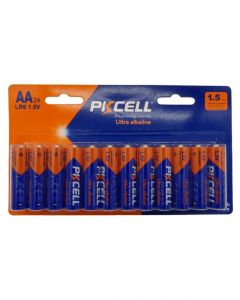 PK Cell AA Alkaline Battery 24 Pack
