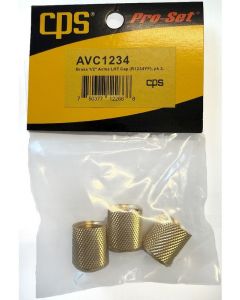 CPS Pkt 3 Brass Cap 1/2" L/H Acme Suit R1234Yf