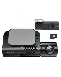 Gator 4K Uhd Smart Wifi Dash Camera With Rear Camera - 64Gb