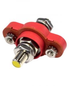 Jaylec Waterproof Pass Thru Power Post Ip67 10mm Red