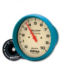 Auto Meter 5" In-Dash Tachometer, 0-10,000 RPM, Ultra-Nite
