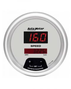 Auto Meter 3-3/8" Speedometer, 0-260 MPH / 0-260 KM/H, Ultra-Lite Digital
