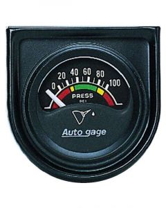 Auto Meter 1-1/2" Oil Pressure 0-100 PSI Air-Core Short Sweep Auto Gage