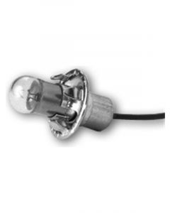 Auto Meter Light Bulb & Socket Assy Bayonet, 2W, For 2-5/8" Auto Gage