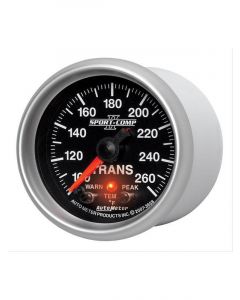 Auto Meter 2-1/16" Transmission Temp, 100-260°F, Step Motor, Sport-Comp II