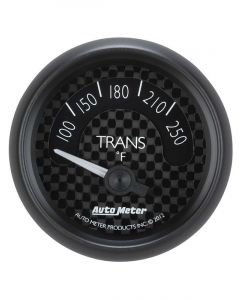 Auto Meter 2-1/16" Transmission Temperature, 100-250 °F, Air-Core, GT