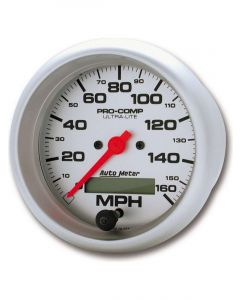 Auto Meter 3-3/8" Speedometer, 0-160 MPH, Electric, Ultra-Lite