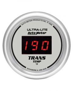 Auto Meter 2-1/16" Transmission Temperature, 0-340 °F, Ultra-Lite Digital