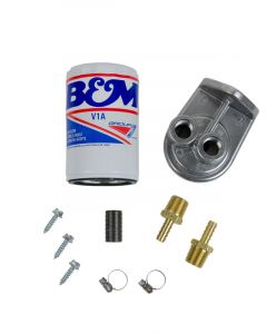 B&M Remote Transmission Filter 3/4-16" Thread Kit