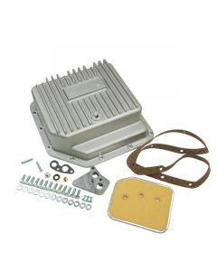 B&M Transmission Pan Deep Aluminum Natural GM TH250 TH350