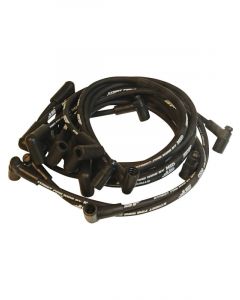 MSD Spark Plug Wire Street Fire 8.0mm Black 90° Boots Chevy SB Set