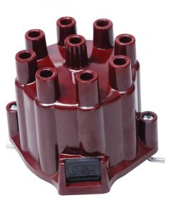 MSD Distributor Cap Gm Window Female Socket-Red Clamp-Down Pro-Gm V8