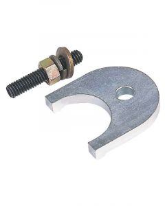 MSD Distributor Hold-Down Clamp Steel Black Stud Mounted Ford