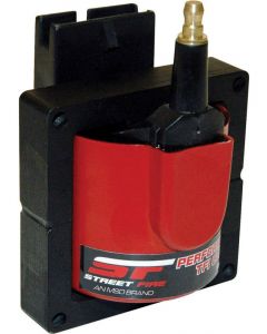MSD Ignition Coil Street Fire E-Core Square Epoxy Red 40000 V Ford Tfi