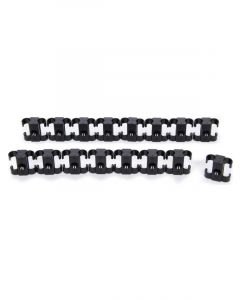 MSD Ignition Wire Loom/Separator Polymer Black 8 - 8.5Mm Set Of 16