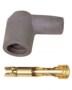 MSD Coil Wire Boot And Terminal Socket 90 Degree Boots 8.0-8.5Mm