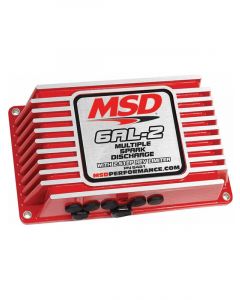 MSD Ignition Box Msd 6Al-2 Digital Cd With Rev Limiter Red