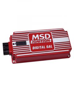 MSD Ignition Box Msd 6Al Digital Cd With Rev Limiter Red