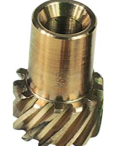 MSD Distributor Gear Bronze Race .500" Dia Shaft Chevy SB BB V6