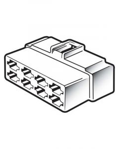 Narva 8 Way Female Quick Connector Housing Pack of 10