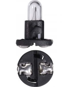 Narva 12 Volt 1.2W T-1/4 Nw Black Base Dash Panel Globes