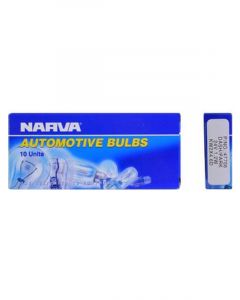 Narva 24V 1.2W Kw2 x 4.6D White Dash Panel Globes