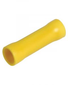 Narva 56mm Flared Vinyl Cable Joiner Yellow Pack of 8
