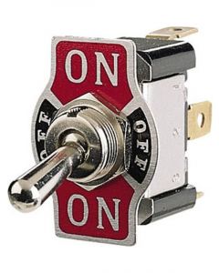 Narva On/Off/On Metal Toggle Switch With On/Off/On Tab