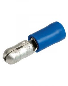 Narva 5.0mm Male Bullet Terminal Blue Pack of 14
